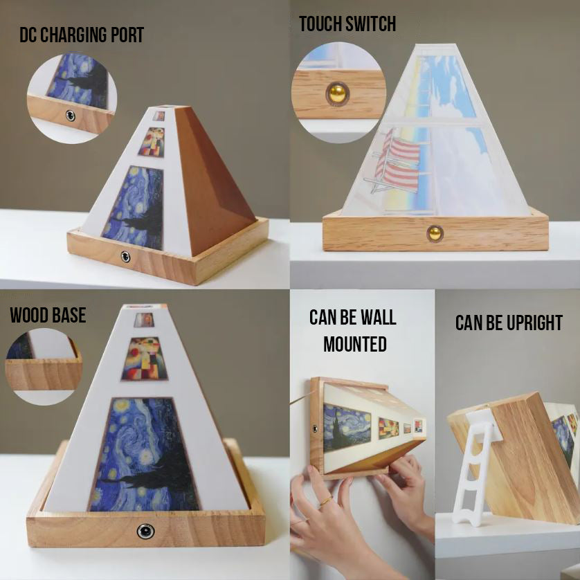 3D Illusion Art Lamp