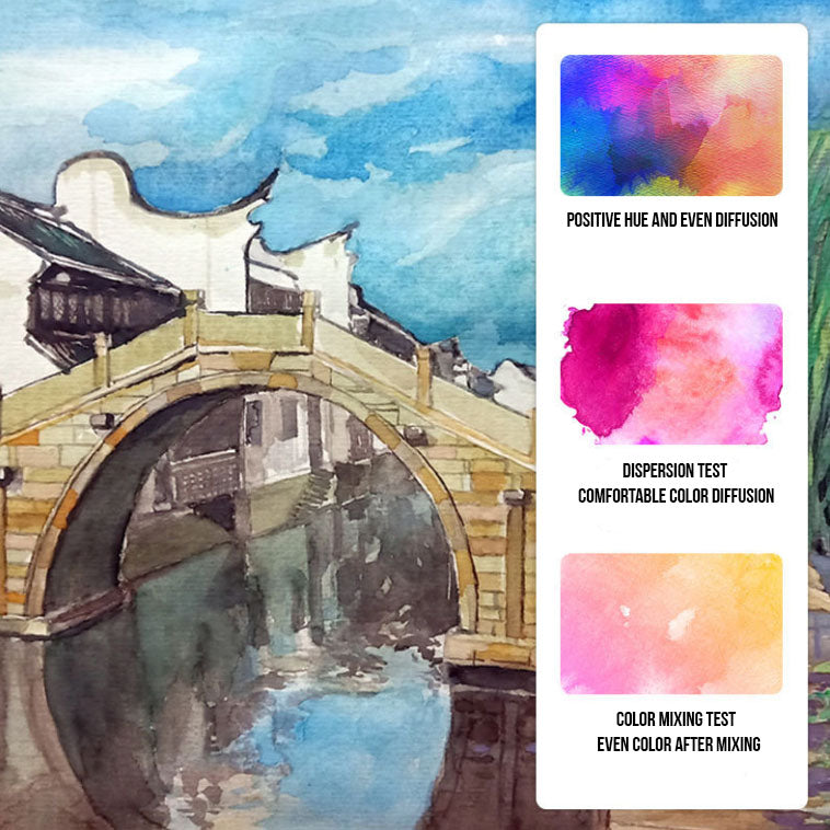 Fan-Style Paint Palette
