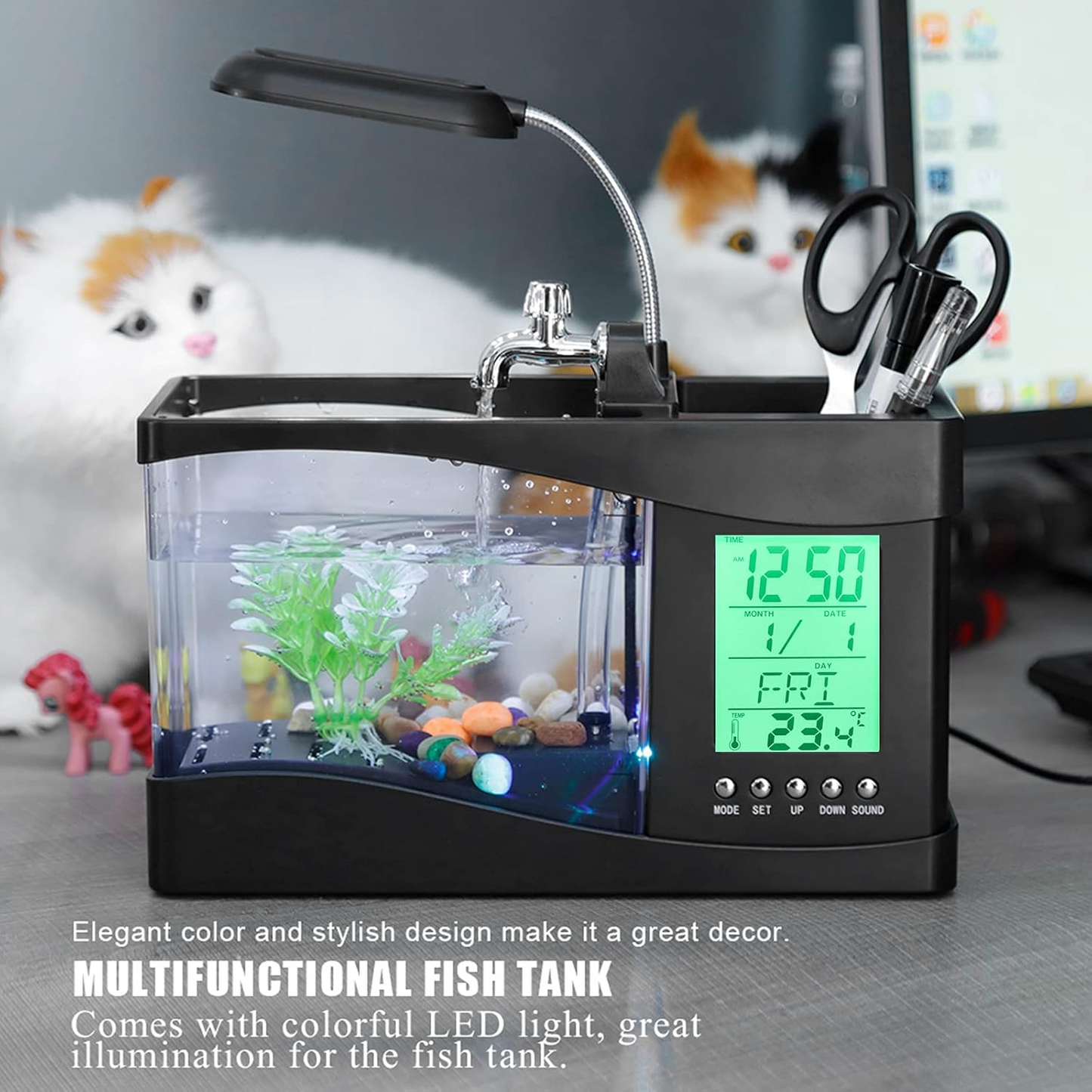 Eco Aquarium Clock