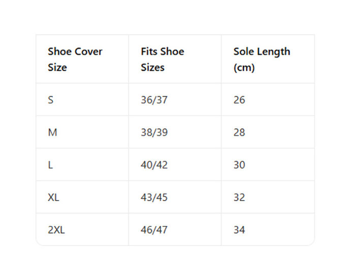 RainGuard Shoe Covers