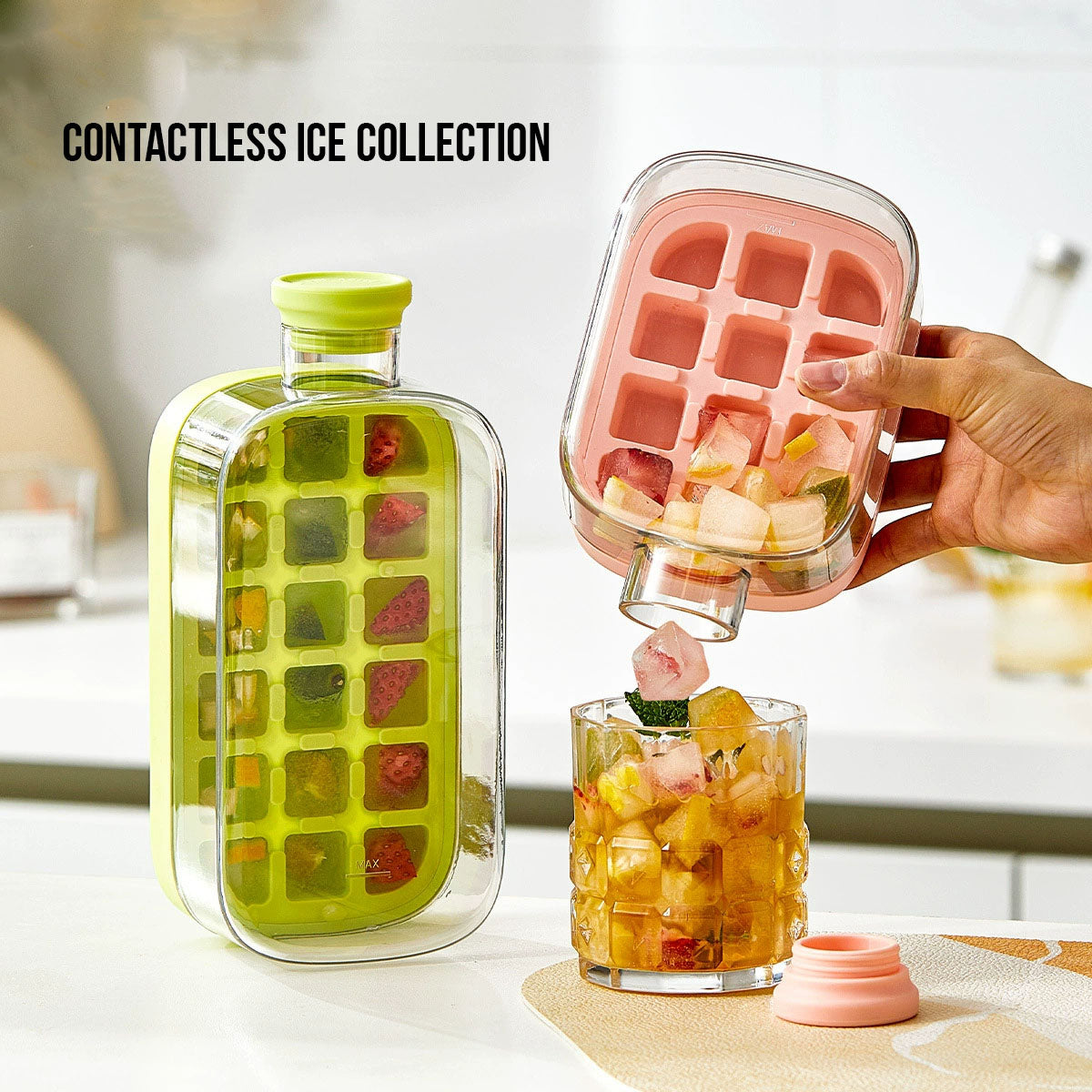 2-in-1 Ice Maker Bottle