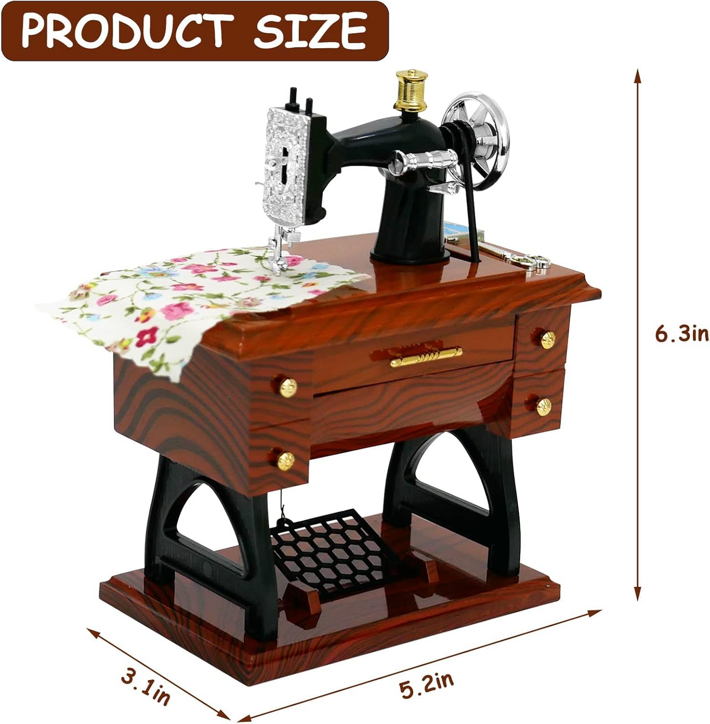 Sewing Machine Music Box
