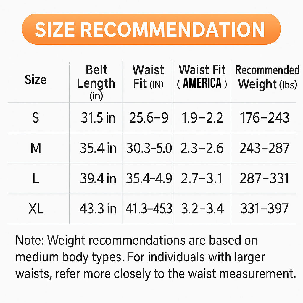 Back Support Belt