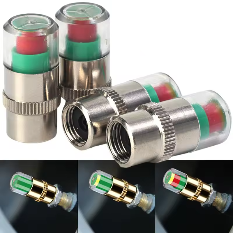 4-Pack Tire Pressure Alert Caps