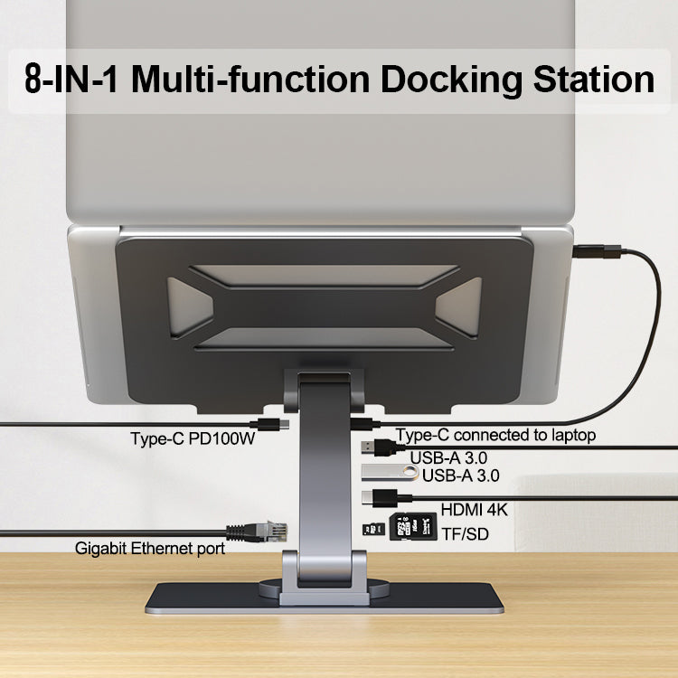 8-in-1 Multifunctional Laptop Stand