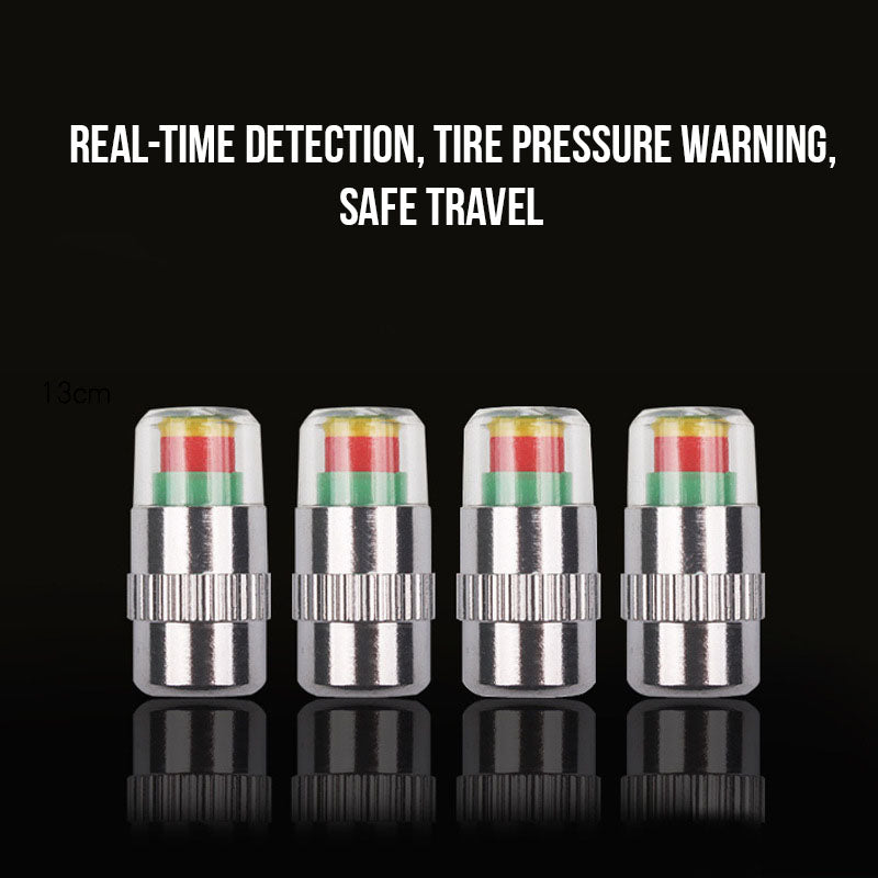 4-Pack Tire Pressure Alert Caps