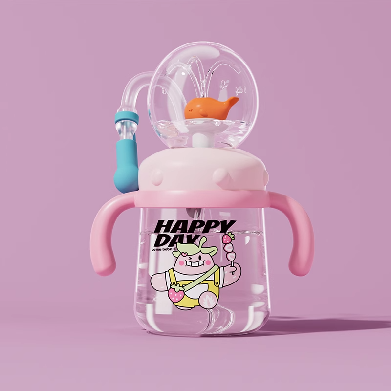 Whale Fountain Cup