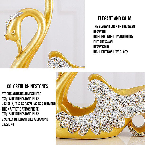 Elegant Swan Wine Holder
