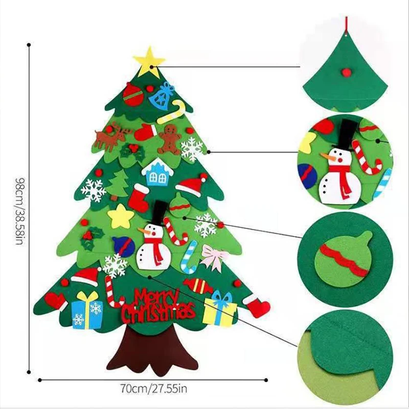 🎄Interactive Felt Christmas Tree🎄