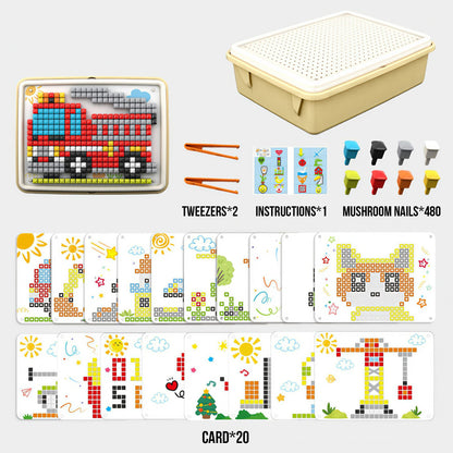 Pixel Peg Board