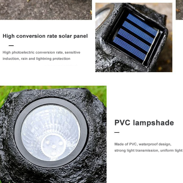 Solar Stone Light