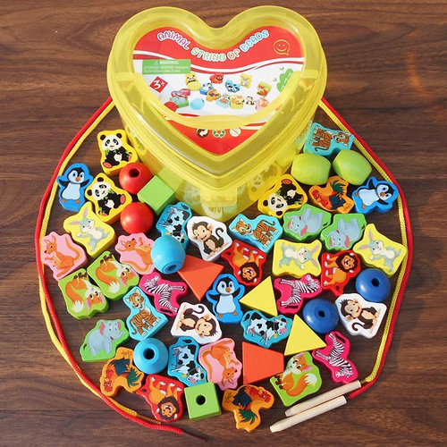 Kids Bead Lacing Toy