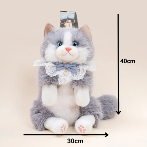 Plush Kitty Bag