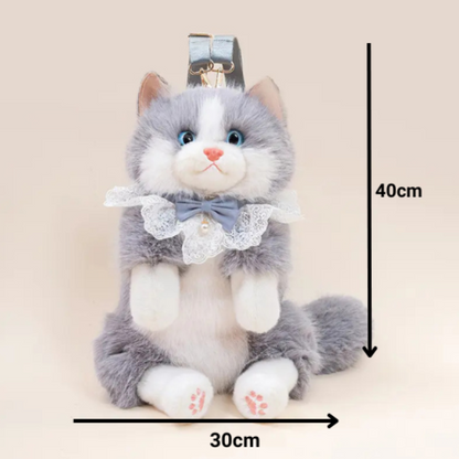 Plush Kitty Bag