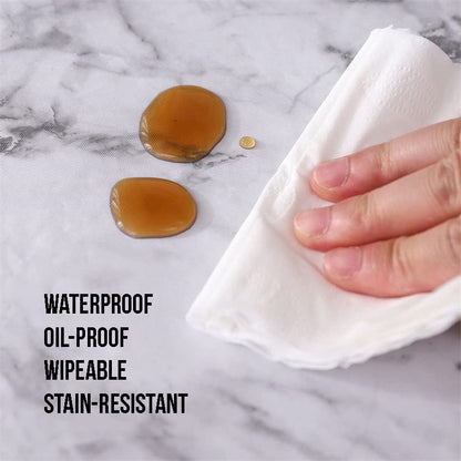 MarbleFit Round Table Cover