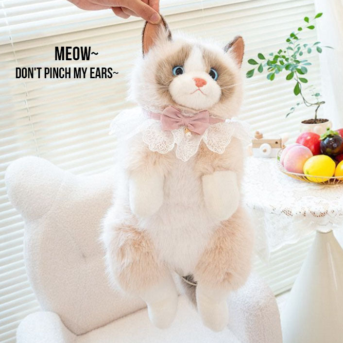 Plush Kitty Bag