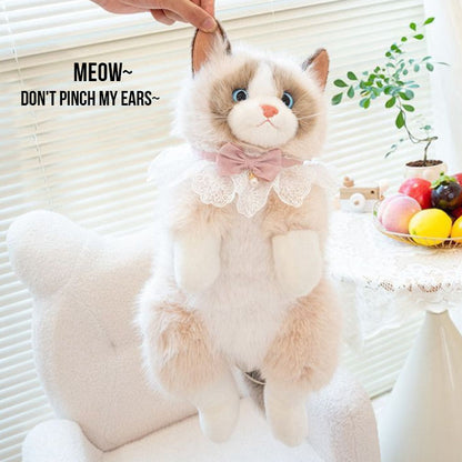 Plush Kitty Bag