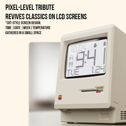 Retro Mac Clock
