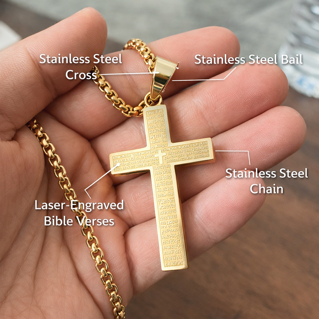 Sacred Cross Necklace