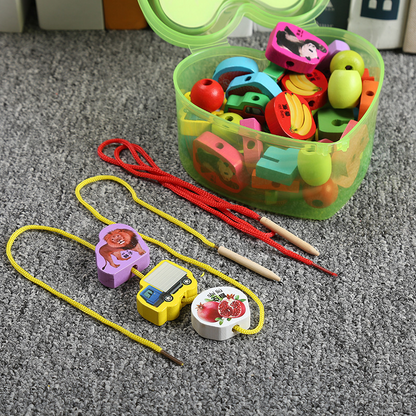 Kids Bead Lacing Toy