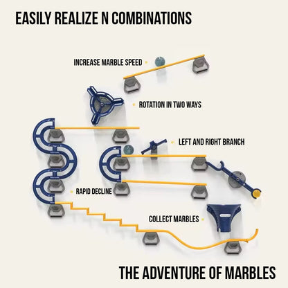 Magnetic Marble Run