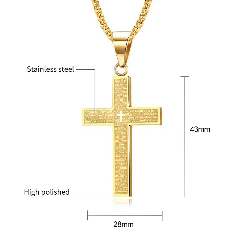 Sacred Cross Necklace