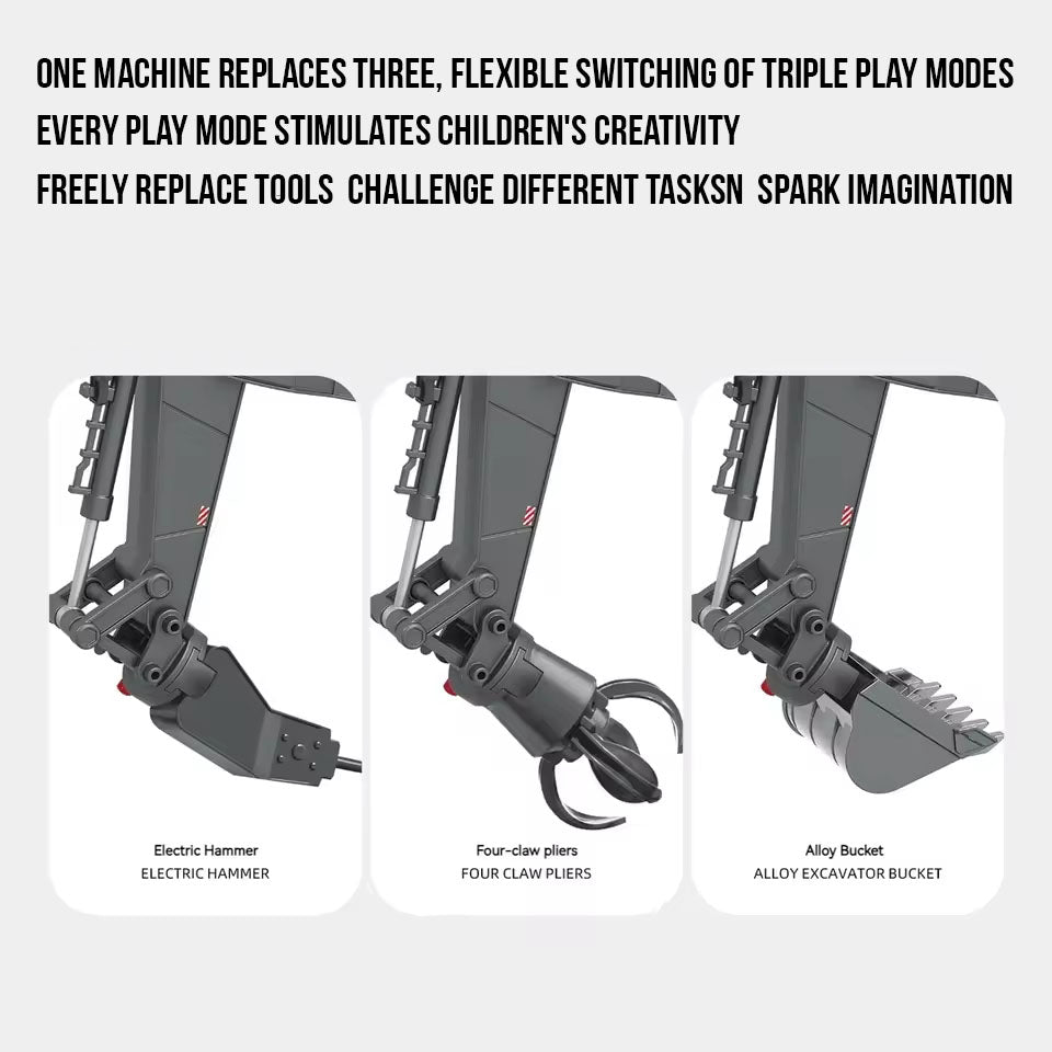 Tri-Mode RC Excavator