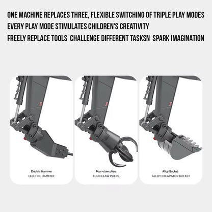 Tri-Mode RC Excavator