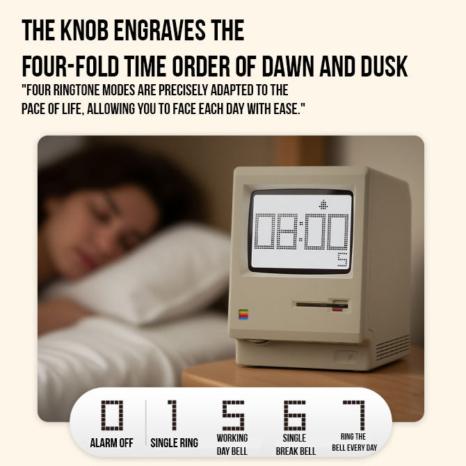 Retro Mac Clock