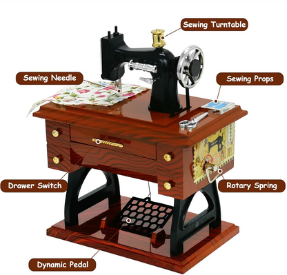 Sewing Machine Music Box