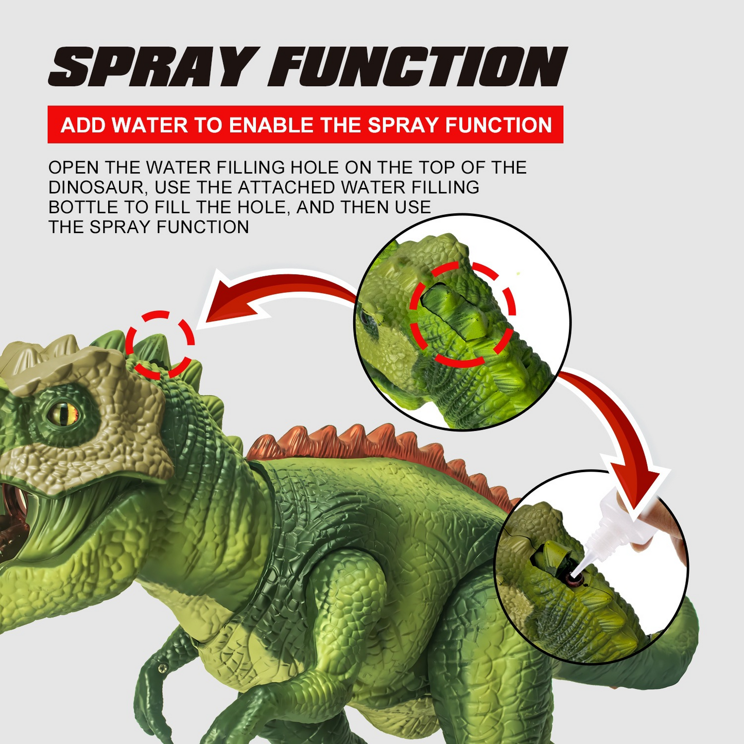 Spray Dino Toy