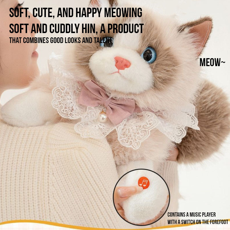 Plush Kitty Bag
