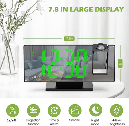 Projection Alarm Clock