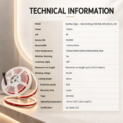 COB RGB LED STRIP
