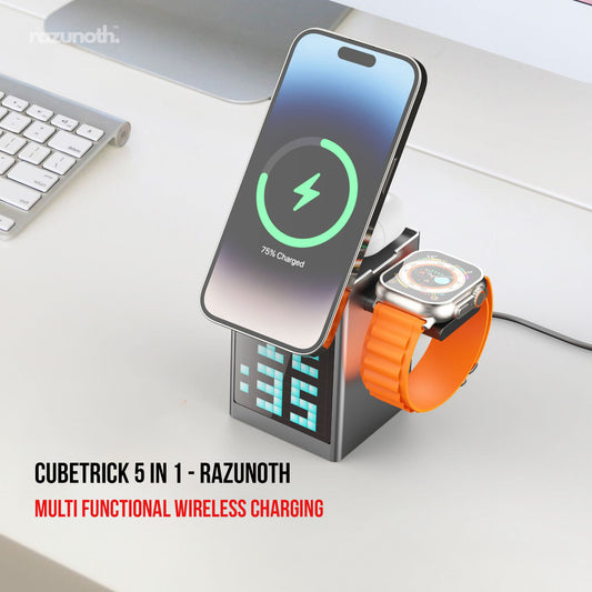 CubeTrick 5 IN 1 - Wireless Charging Station