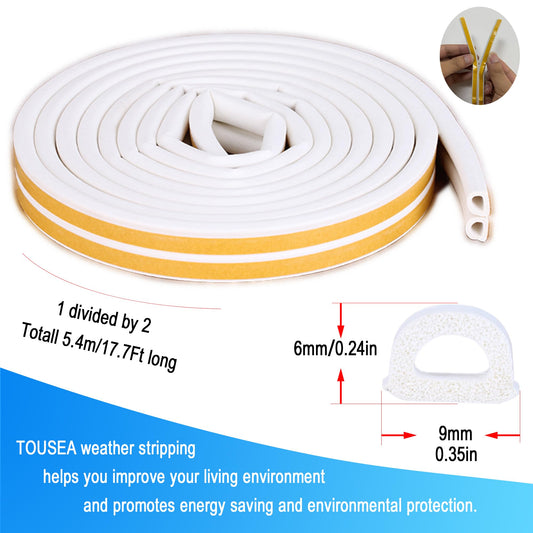 Anti-Insect And Anti-Noise Foam Door Strip