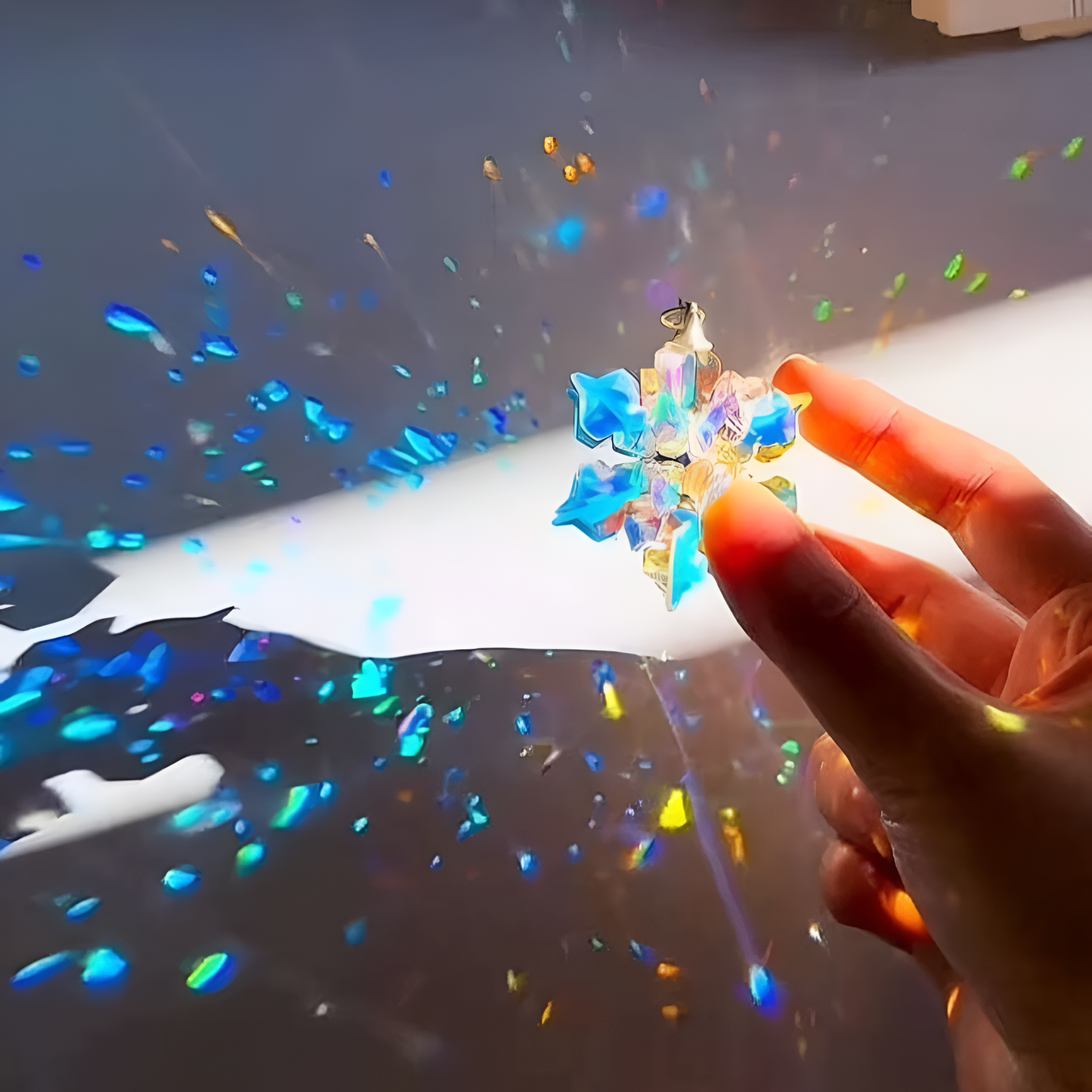 Rainbow Snowflake