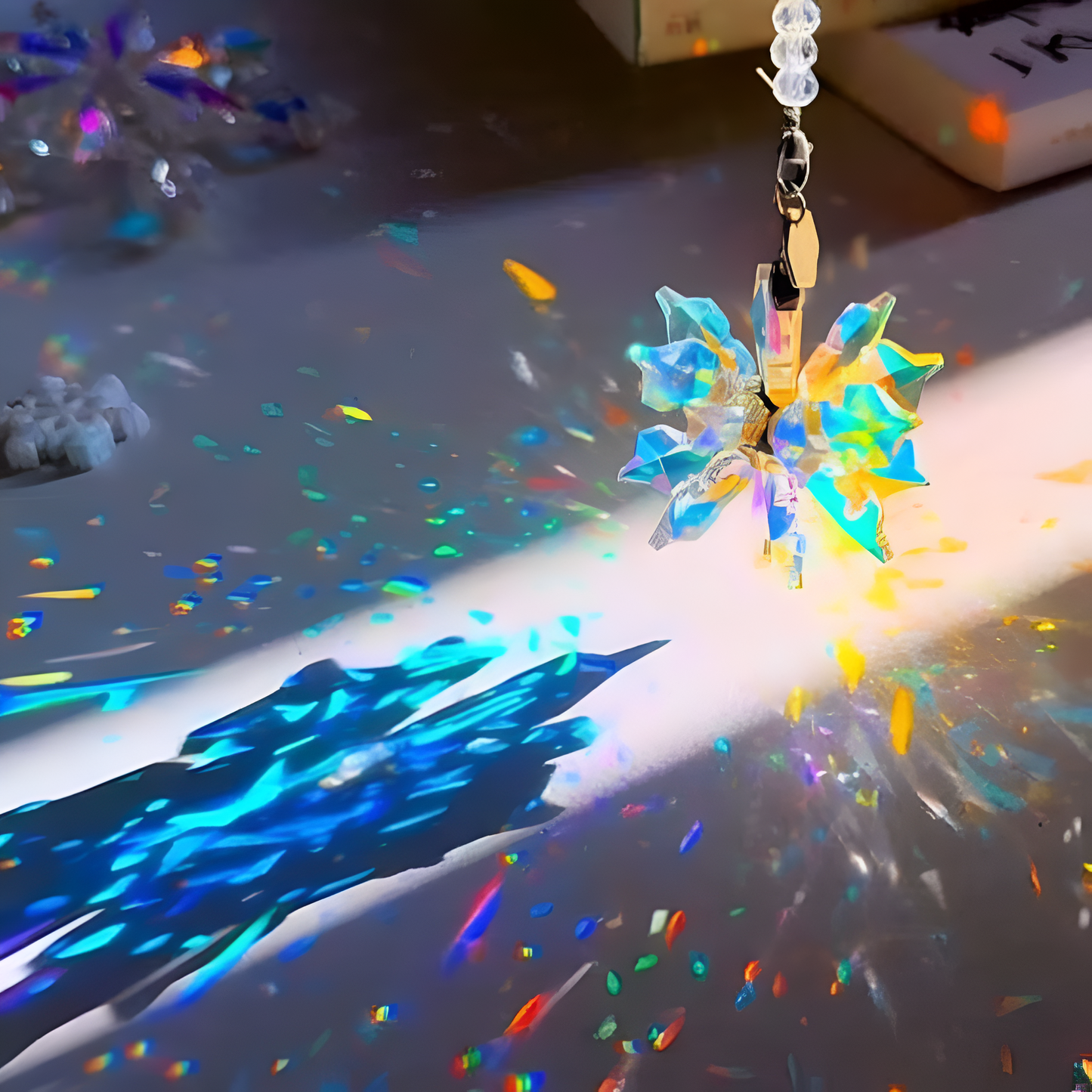 Rainbow Snowflake