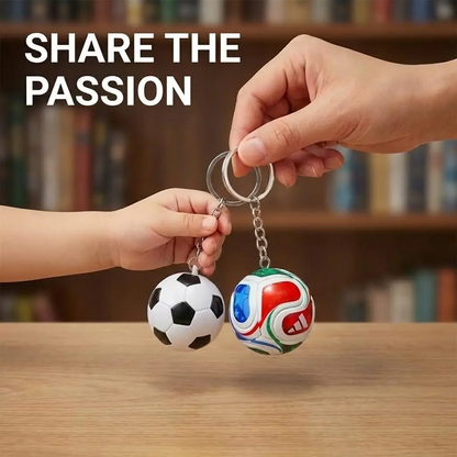 Soccer Trophy Keychain