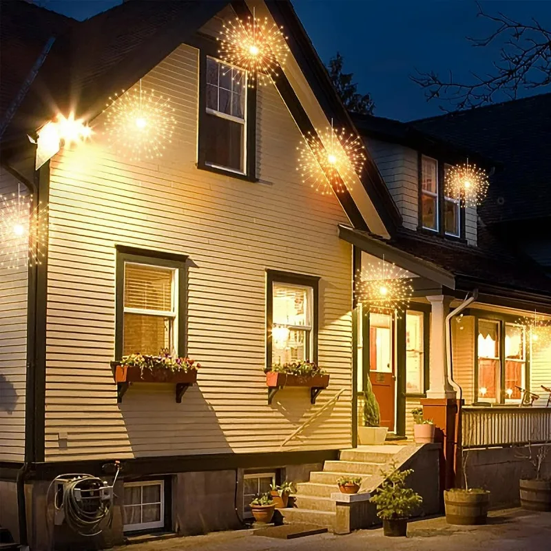 Firework LED String Lights