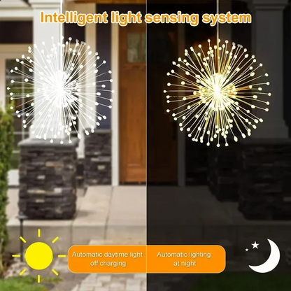 Firework LED String Lights