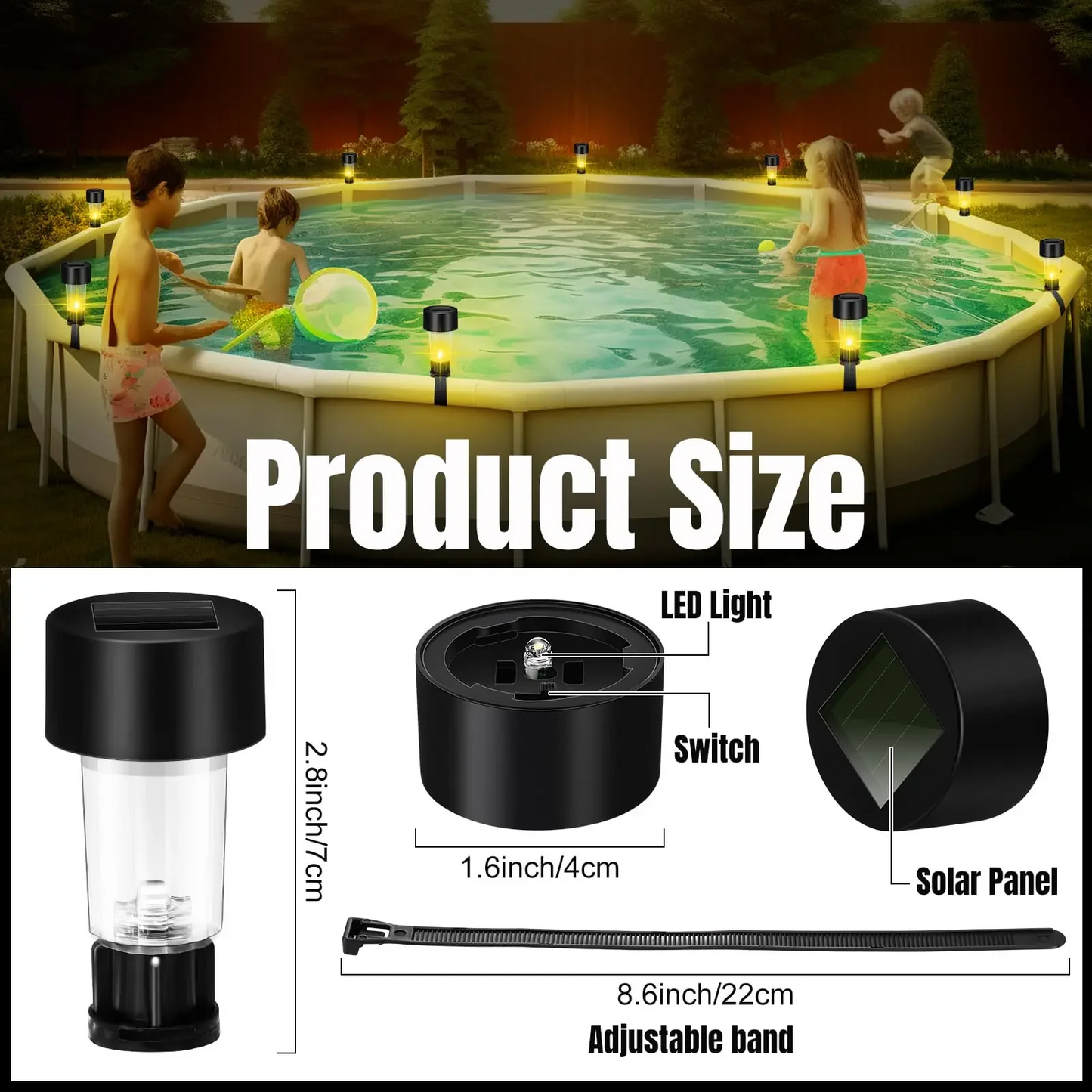 Pool Glow Solar Light