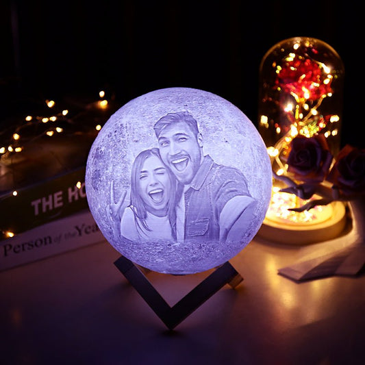 3D Photo Moon Lamp