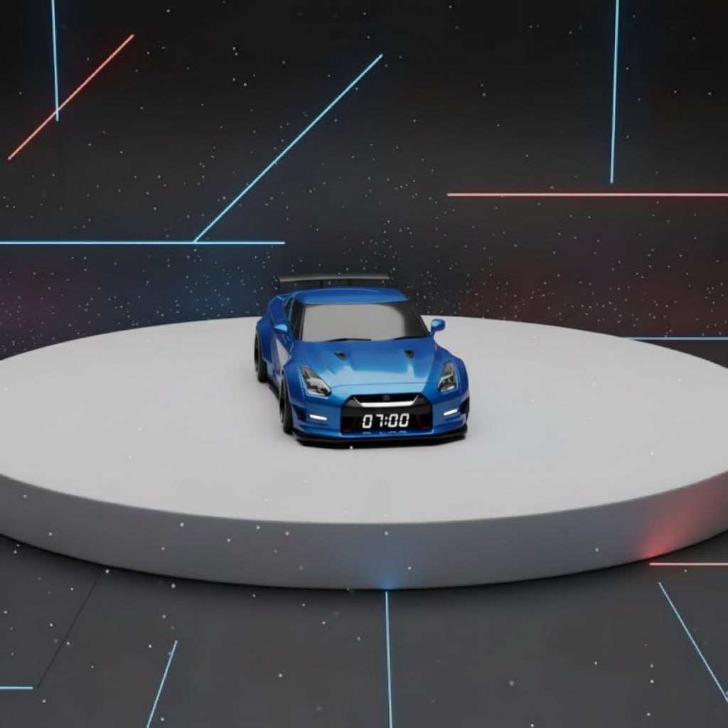 Hypercar Alarm Clock