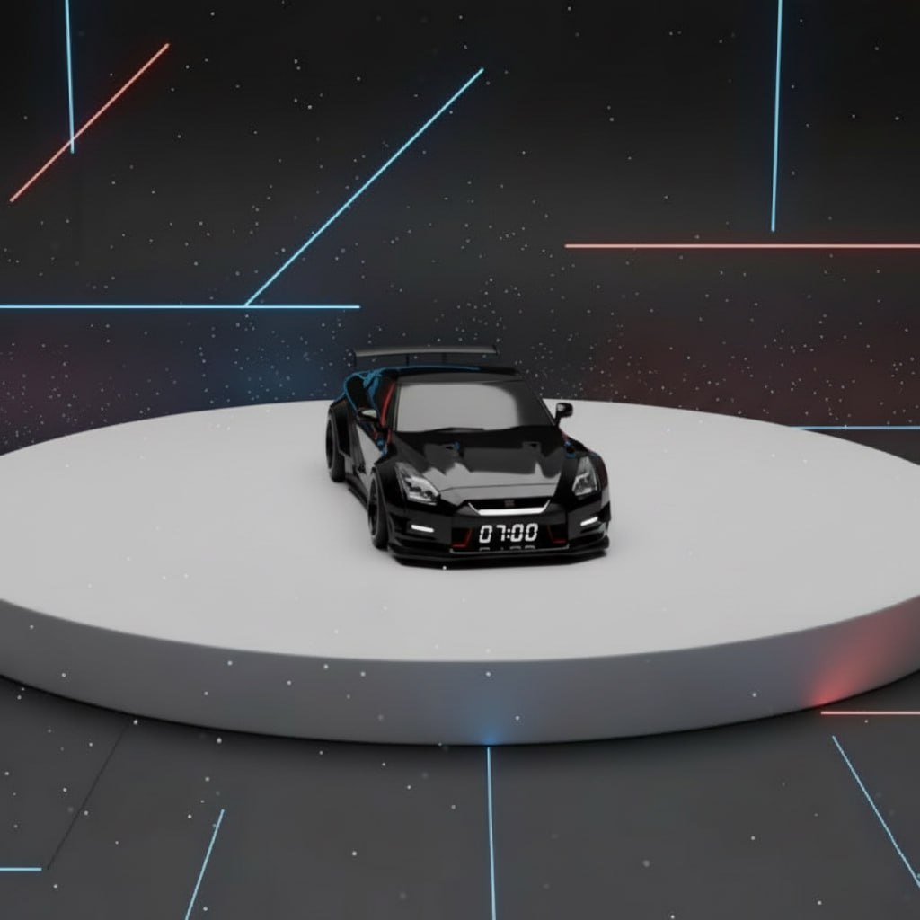 Hypercar Alarm Clock