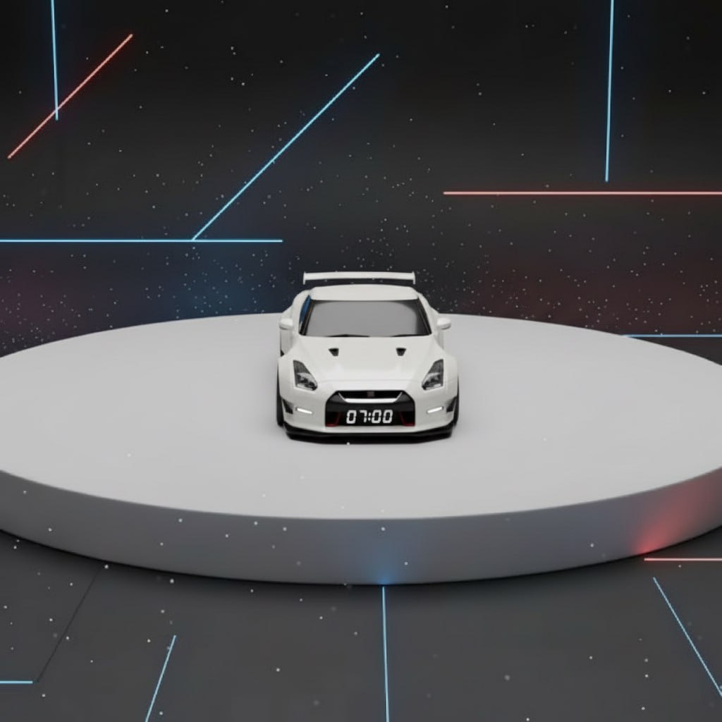 Hypercar Alarm Clock