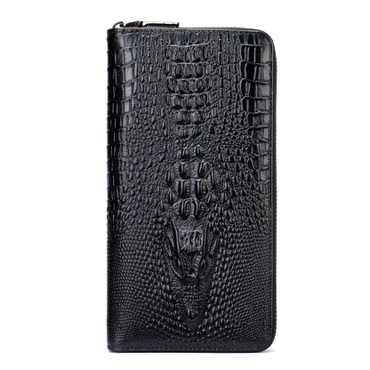 Croc Leather Wallet