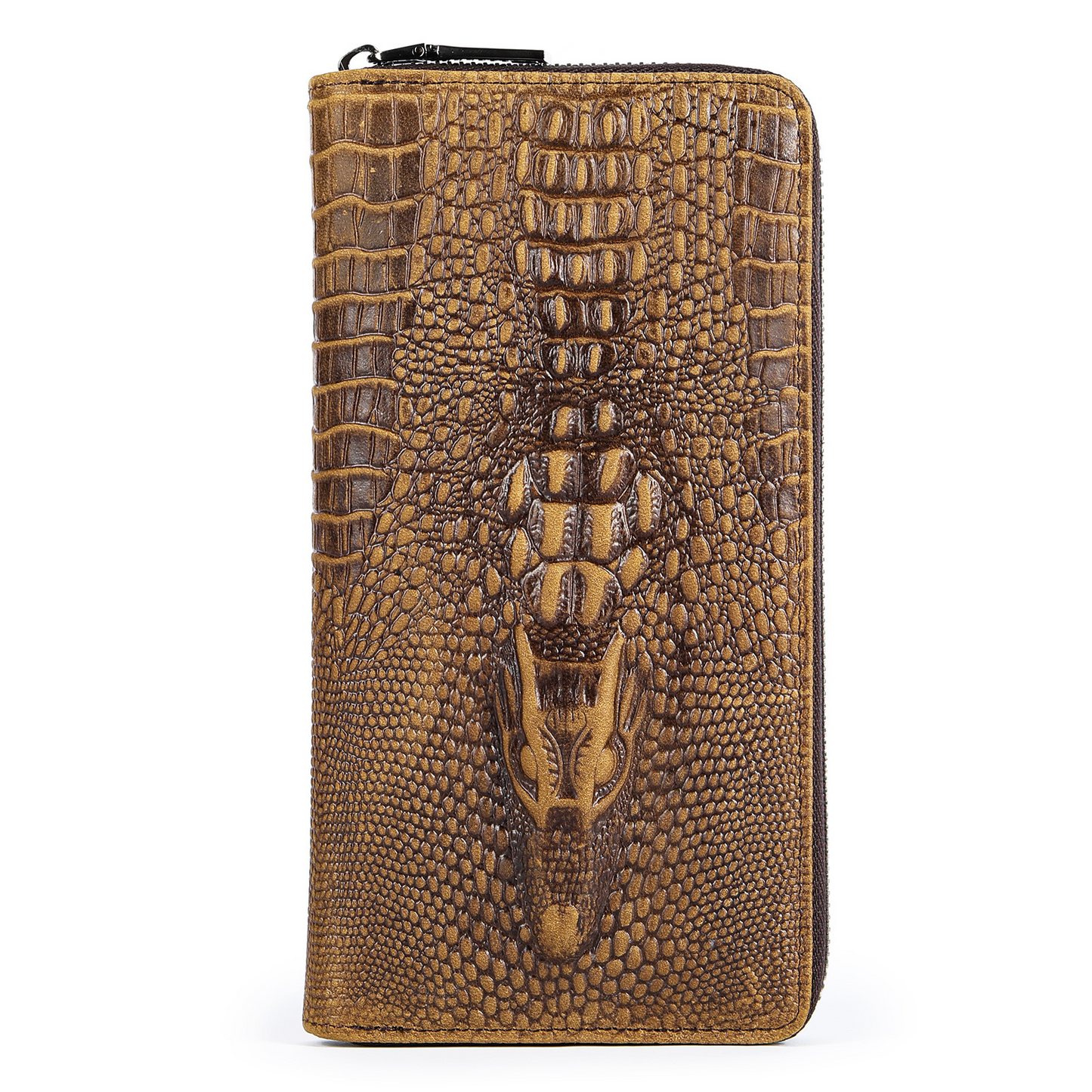 Croc Leather Wallet