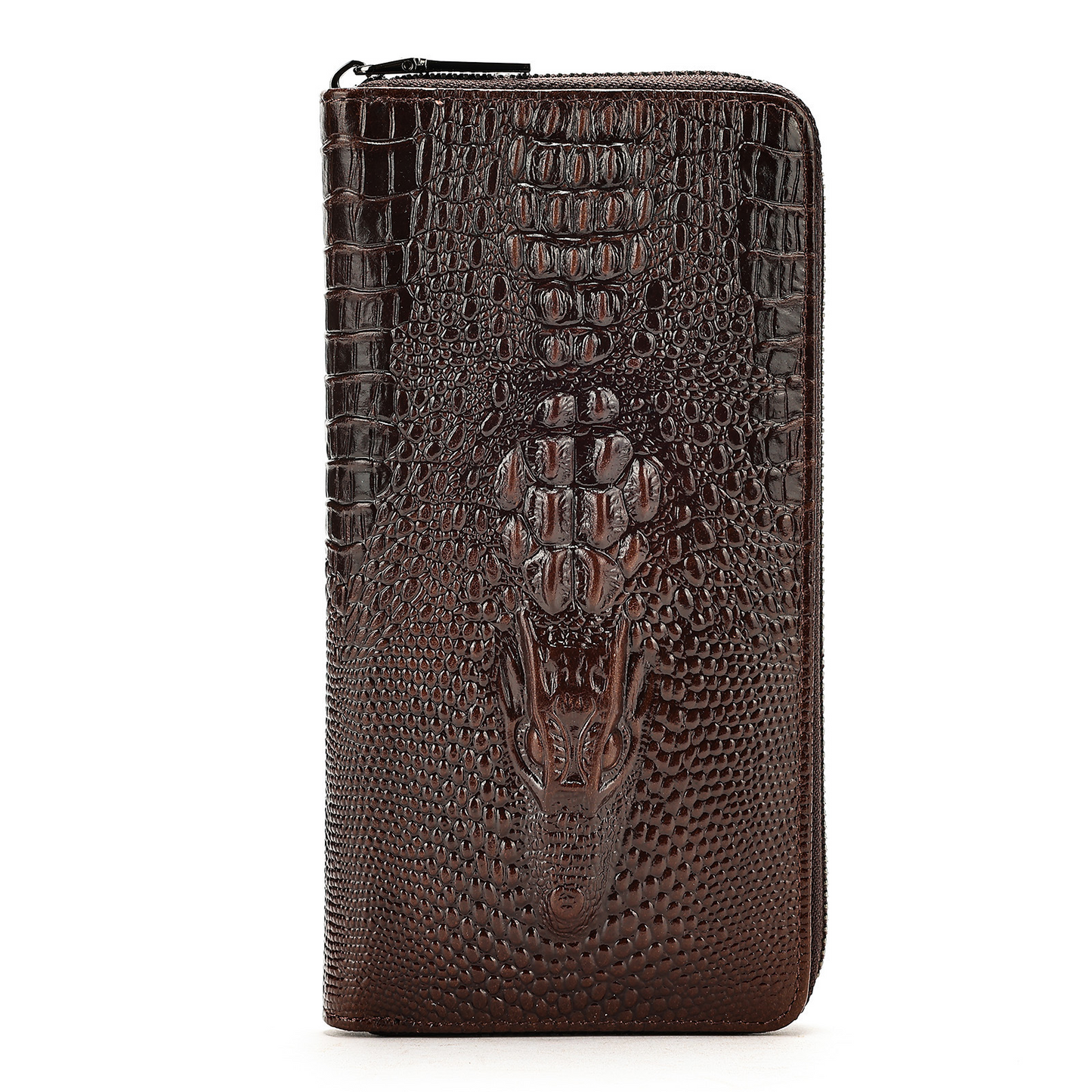 Croc Leather Wallet