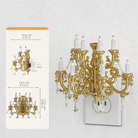 Gold Chandelier